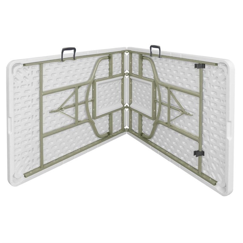 Comprar Mesa plegable al centro blanca 243cm Bolero CF375 en Pepebar