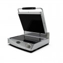 Plancha mediana de vitrocerámica Spidocook rayada y lisa SP015R ECO
