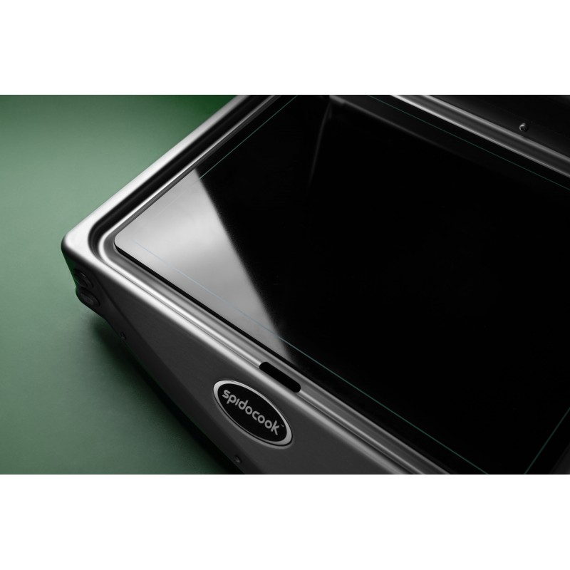 Comprar Plancha mediana de vitrocerámica Spidocook rayada y lisa SP015R ECO en Pepebar