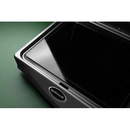 Comprar Plancha mediana de vitrocerámica Spidocook rayada y lisa SP015R ECO en Pepebar