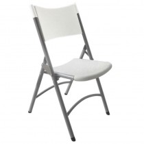 Silla plegable acero pintado y polietileno Klaus - Pepebar Silla plegable acero pintado y polietileno Klaus