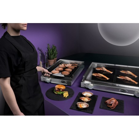 Comprar Plancha fry top SpidoCook individual con vitrocerámica lisa SP200 en Pepebar