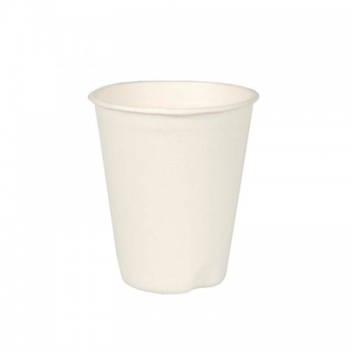 Comprar 12 Vasos de caña de azúcar biodegradable gama Pure 0,2 l Ø 8 cm · 9,1 cm blanco para bebidas calientes 89853 en Pepebar
