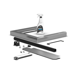 Kit superposición de hornos shop pro eléctricos 600 x 400 + Spray&Rinse Unox XWKQT-00EF-E-SR - Pepebar Kit superposición de hornos shop pro eléctricos 600 x 400 + Spray&Rinse Unox XWKQT-00EF-E-SR