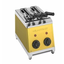 Tostadora Roma de Milan Toast 7001 con 2 pinzas color amarillo - Pepebar Tostadora Roma de Milan Toast 7001 con 2 pinzas color amarillo - Catálogo Tostadoras Industriales de pan