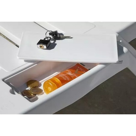 Comprar Tumbona Master blanca Resol 00141.2X en Pepebar