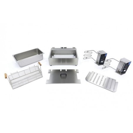 Comprar Freidora de 15L con 1 cesta sin grifo en Pepebar