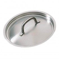 Tapa de acero inoxidable Bourgeat 24 cm k834 - Pepebar Tapa de acero inoxidable Bourgeat 24 cm k834