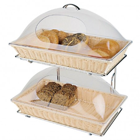 Soporte cromado con base doble CB807 Comprar Soporte cromado con base doble CB807 en Pepebar