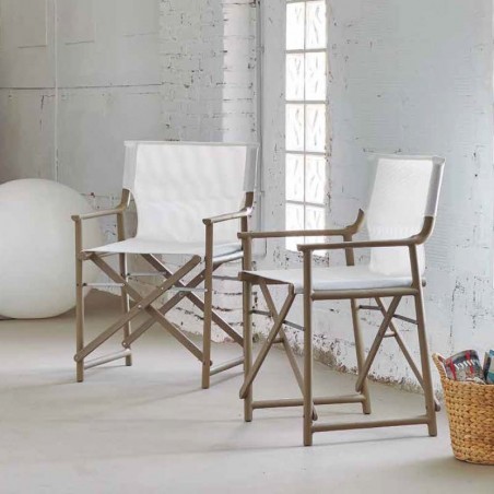 Comprar Silla boss soft blanca tela azul Resol 04527.2X en Pepebar