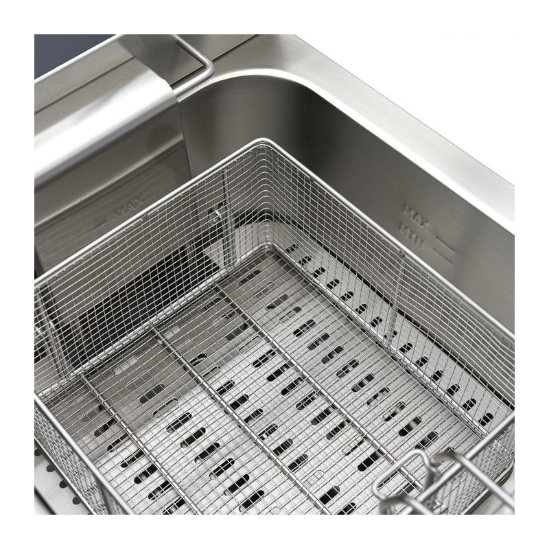 Comprar Freidora 16 litros 1 cesta con grifo de vaciado y soporte 230 V en Pepebar