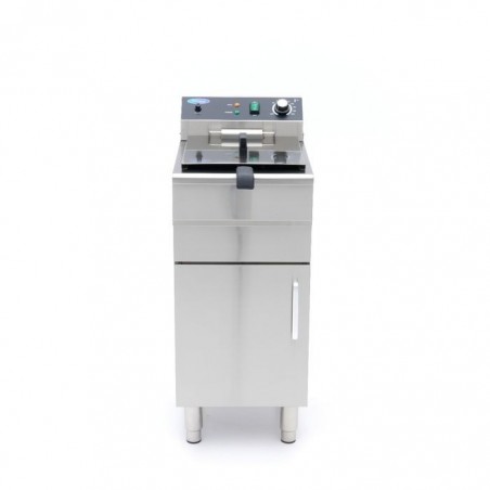 Comprar Freidora 16 litros 1 cesta con grifo de vaciado y soporte 230 V en Pepebar