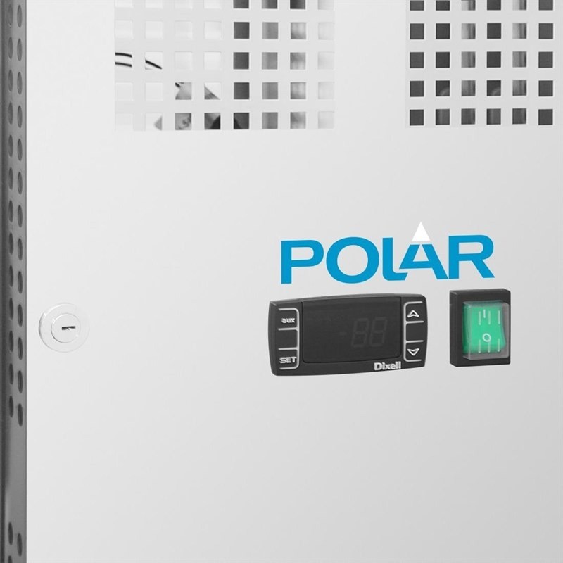 Comprar Bajo mostrador Polar serie U de 2 puertas bandejas 600 x 400 mm, 427 L UA083 en Pepebar
