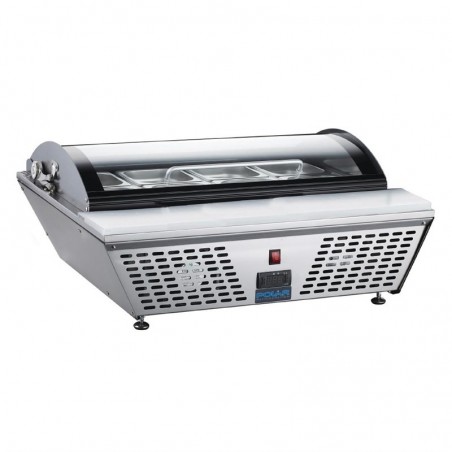 Comprar Mesa de preparación refrigerada Polar Serie G, 4 x GN 1/3 GP293 en Pepebar
