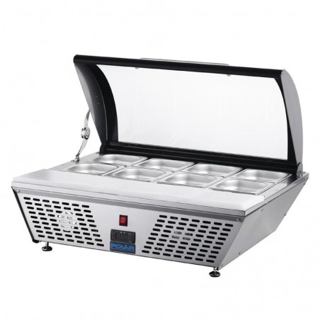 Comprar Mesa de preparación refrigerada Polar Serie G, 4 x GN 1/3 GP293 en Pepebar