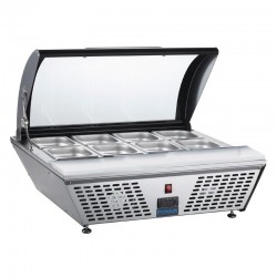 Mesa de preparación refrigerada Polar Serie G, 4 x GN 1/3 GP293 - Pepebar Mesa de preparación refrigerada Polar Serie G, 4 x GN 1/3 GP293 - Catálogo Vitrinas refrigeradas