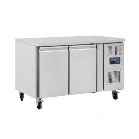Comprar Mesa de trabajo refrigerada Polar serie U de 2 puertas, 282 L UA047 en Pepebar