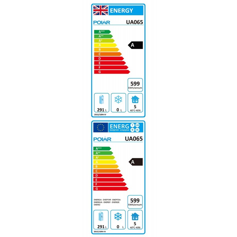 Mesa de trabajo refrigerada Polar serie U de 3 puertas con peto trasero de 417 L UA065 Comprar Mesa de trabajo refrigerada Polar serie U de 3 puertas con peto trasero de 417 L UA065 en Pepebar