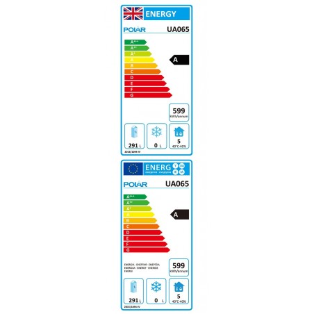 Mesa de trabajo refrigerada Polar serie U de 3 puertas con peto trasero de 417 L UA065 Comprar Mesa de trabajo refrigerada Polar serie U de 3 puertas con peto trasero de 417 L UA065 en Pepebar