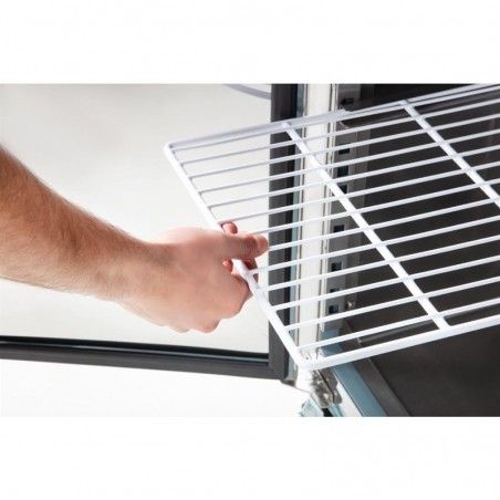 Comprar Mesa de trabajo refrigerada Polar serie U de 2 puertas, 282 L UA047 en Pepebar