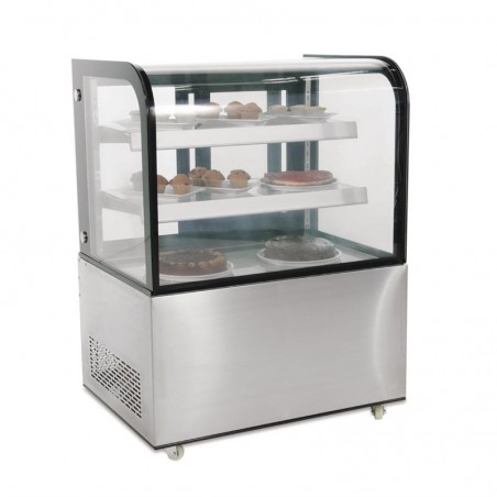 Comprar Vitrina refrigerada Polar Serie G con cristal curvo 270L GP294 en Pepebar