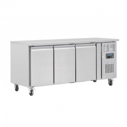 Mesa de trabajo refrigerado Polar serie U de 4 puertas, 553 l UA049 - Pepebar Mesa de trabajo refrigerado Polar serie U de 4 puertas, 553 l UA049 - Catálogo Neveras Industriales