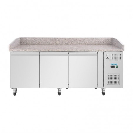 Mesa de trabajo Polar serie U de 3 puertas y encimera de mármol UA082 Comprar Mesa de trabajo Polar serie U de 3 puertas y encimera de mármol UA082 en Pepebar