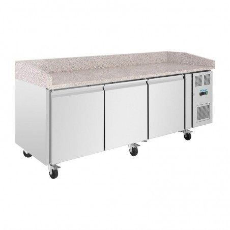 Mesa de trabajo Polar serie U de 3 puertas y encimera de mármol UA082 Comprar Mesa de trabajo Polar serie U de 3 puertas y encimera de mármol UA082 en Pepebar