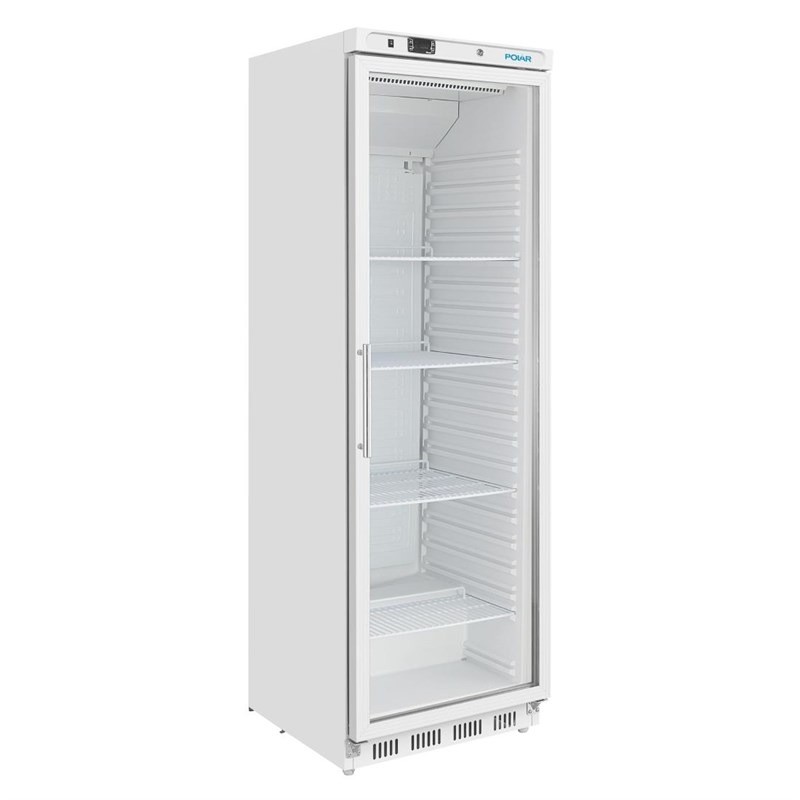 Comprar Armario expositor refrigerado Polar Serie C, blanco, 400 litros CZ786 en Pepebar