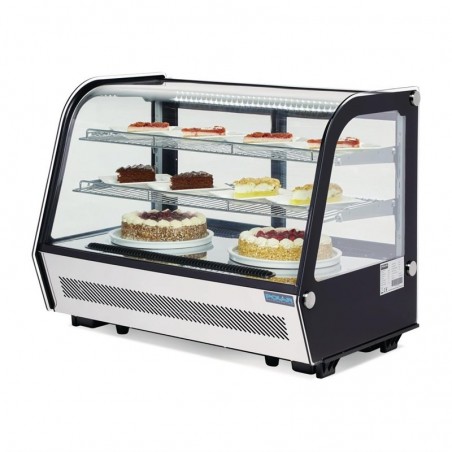 Comprar Vitrina refrigerada sobremostrador Polar Serie G, 160 litros GP291 en Pepebar