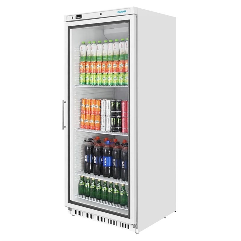 Comprar Armario expositor refrigerado Polar Serie C, blanco, 600 litros CZ787 en Pepebar
