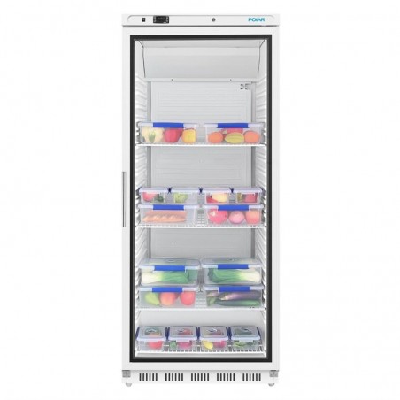 Comprar Armario expositor refrigerado Polar Serie C, blanco, 600 litros CZ787 en Pepebar