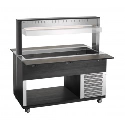 Carro buffet K4110-200A Bartscher 125544V2 - Pepebar Carro buffet K4110-200A Bartscher 125544V2