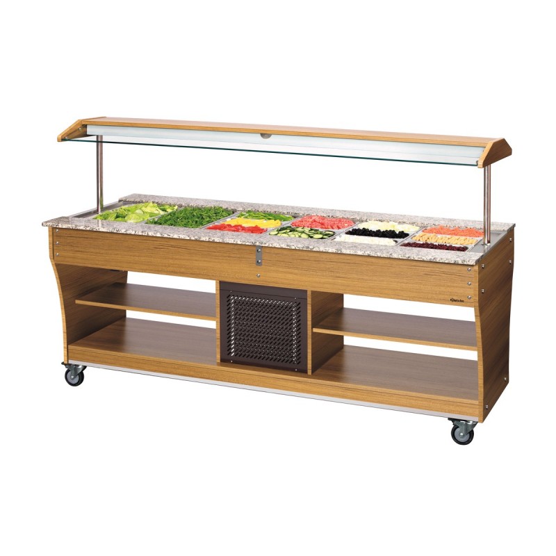 Carro buffet, frío, 6x 1/1 GN Bartscher 125527 Comprar Carro buffet, frío, 6x 1/1 GN Bartscher 125527 en Pepebar