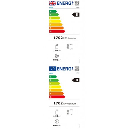 Comprar Vitrina refrigerada pastelera 385 litros Polar UA061 en Pepebar