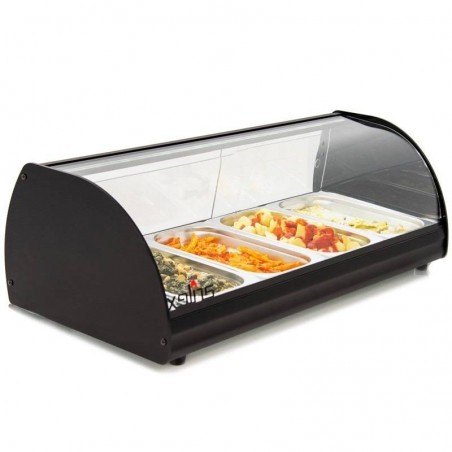 Comprar Vitrina caliente 4 bandejas GN 1/3 4CT en Pepebar