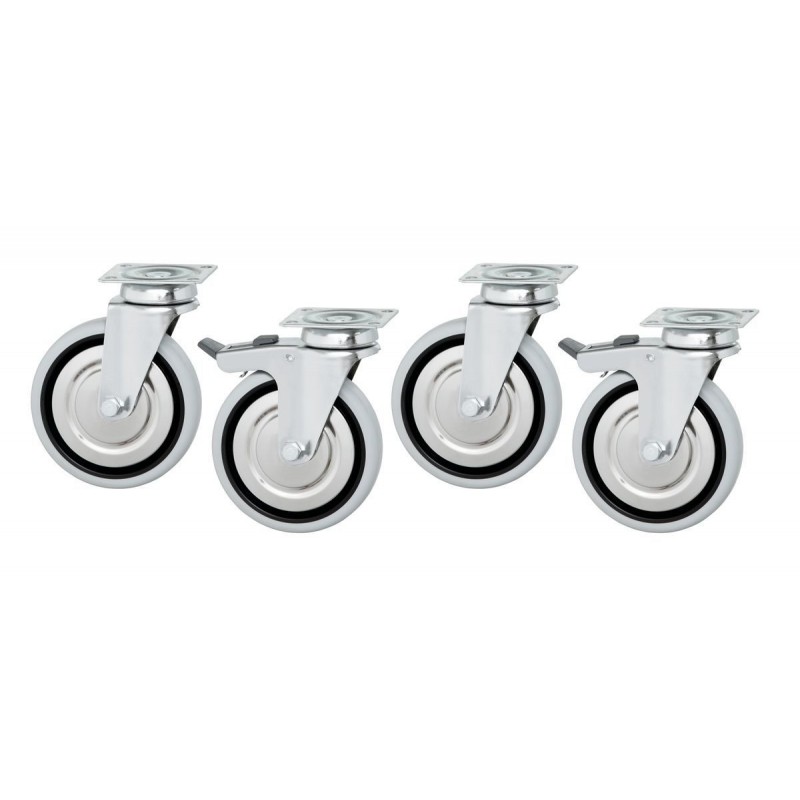 Comprar Ruedas 4AW Bartscher 308242 en Pepebar