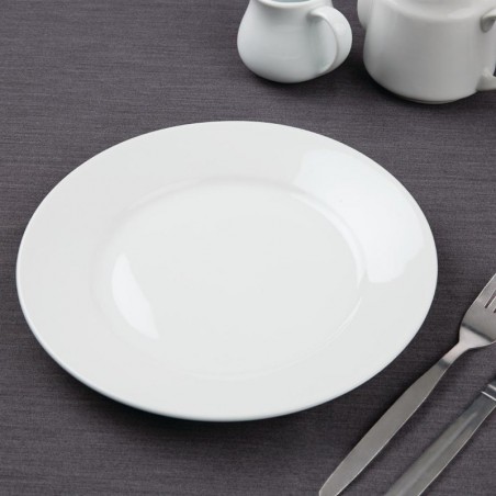 Platos llanos borde ancho Athena Hotelware 165mm. Conjunto de 12 ud. CC206 Comprar Platos llanos borde ancho Athena Hotelware 165mm. Conjunto de 12 ud. CC206 en Pepebar