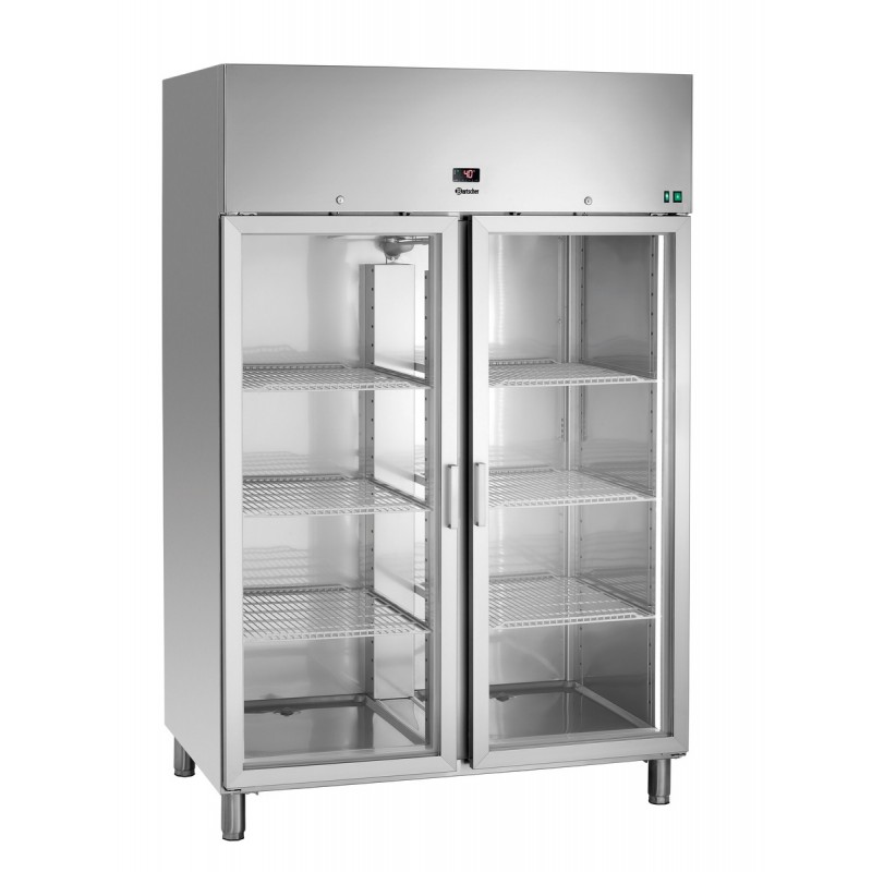 Frigorífico con puertas cris. 1400 GN210 Bartscher 700601 Comprar Frigorífico con puertas cris. 1400 GN210 Bartscher 700601 en Pepebar