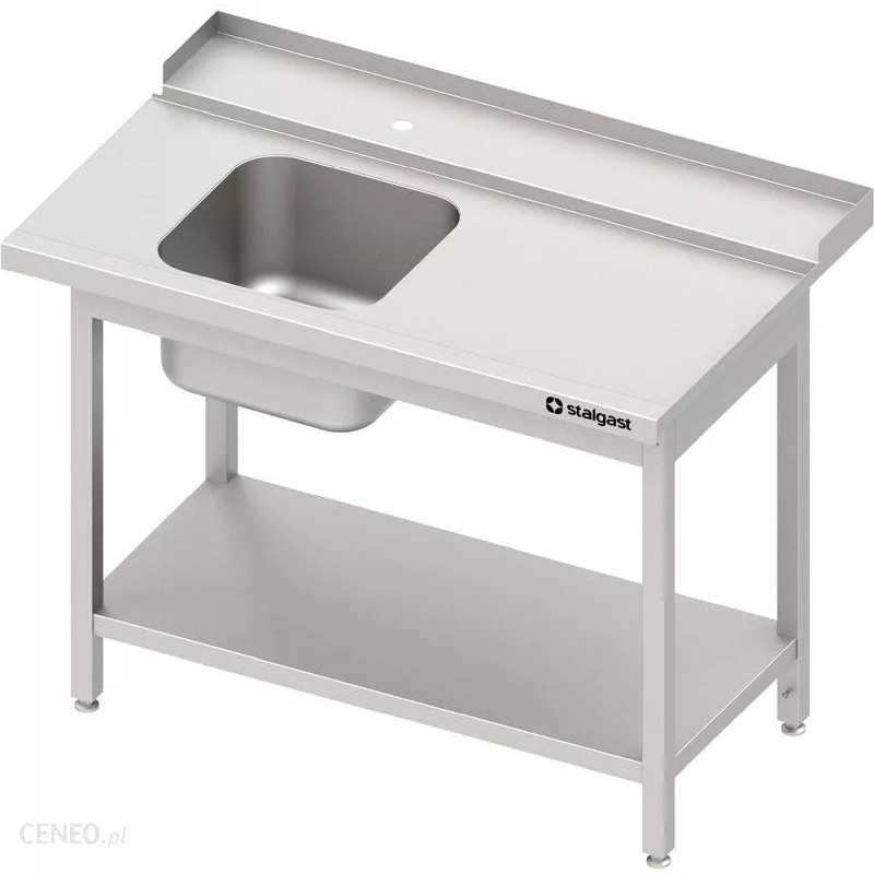 Mesa de carga Dcha, con cuba izquierda y estante Stalgast 984717120S Comprar Mesa de carga Dcha, con cuba izquierda y estante Stalgast 984717120S en Pepebar