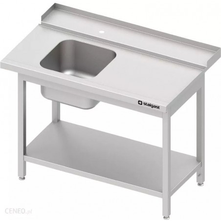 Mesa de carga Dcha, con cuba izquierda y estante Stalgast 984717120S Comprar Mesa de carga Dcha, con cuba izquierda y estante Stalgast 984717120S en Pepebar