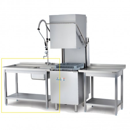 Mesa de carga Dcha, con cuba izquierda y estante Stalgast 984717120S Comprar Mesa de carga Dcha, con cuba izquierda y estante Stalgast 984717120S en Pepebar