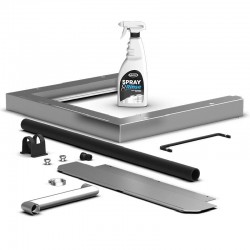 Kit superposición de hornos shop pro eléctricos 460 x 330 + Spray&Rinse Unox XWKQT-00HS-E-SR - Catálogo Accesorios Horno