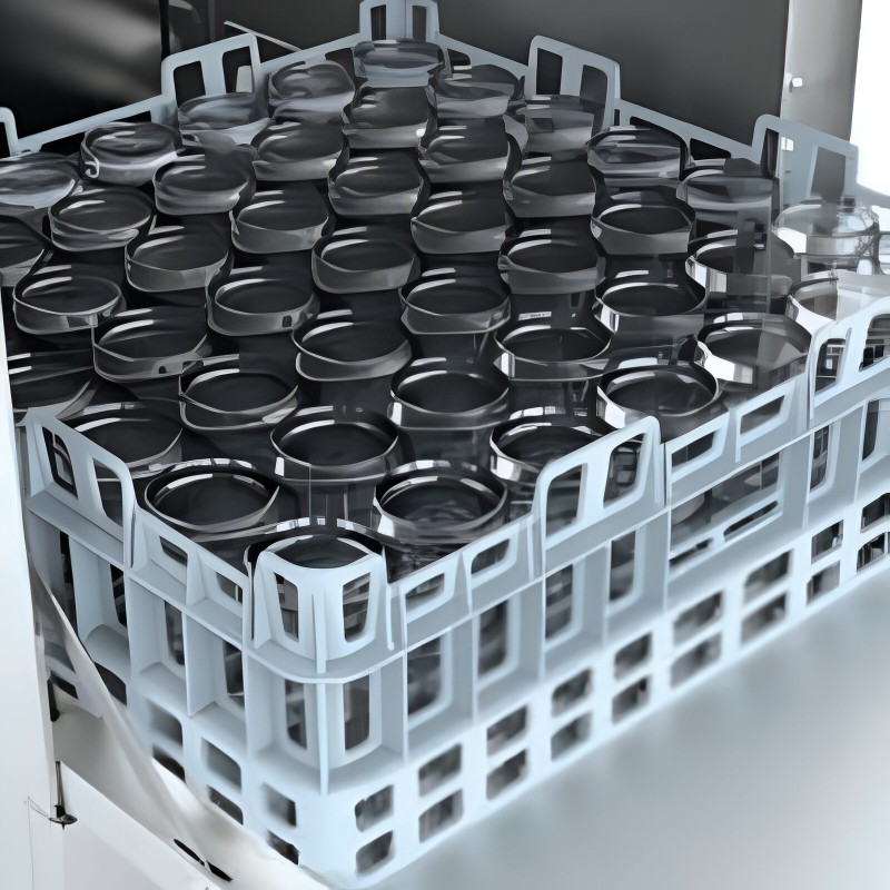 Comprar Lavavasos industrial digital isy tech 44-11D 39x39 desagüe parcial con bomba Colged en Pepebar