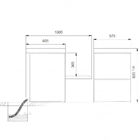 Comprar Lavavasos industrial digital isy tech 46-10D 50x50 Colged en Pepebar