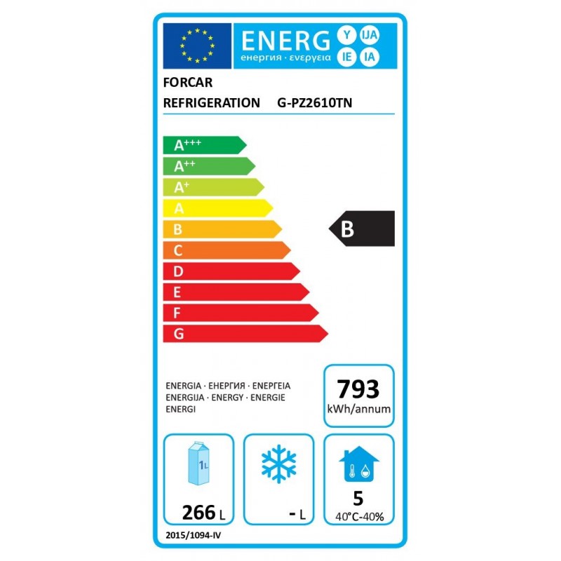 Comprar Mostrador ventilado refrigerado para pizza 2 puertas y 7 cajones Fimar G-PZ2610TN-FC en Pepebar