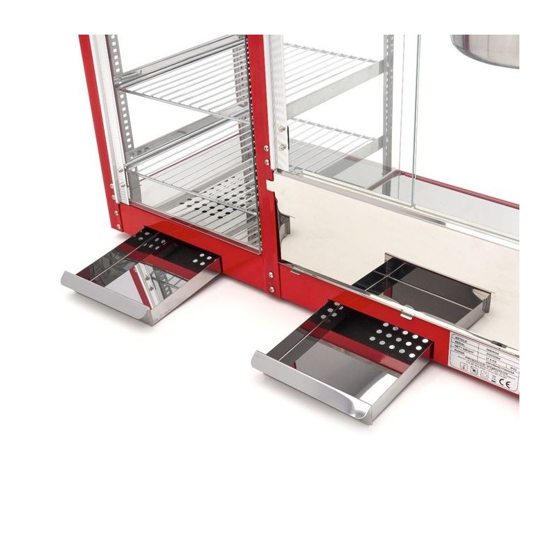 Comprar Máquina de palomitas 150gr con vitrina de calentamiento en Pepebar