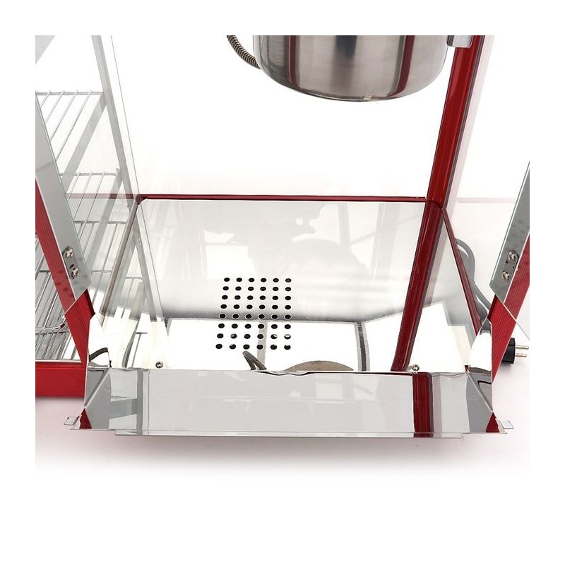 Comprar Máquina de palomitas 150gr con vitrina de calentamiento en Pepebar