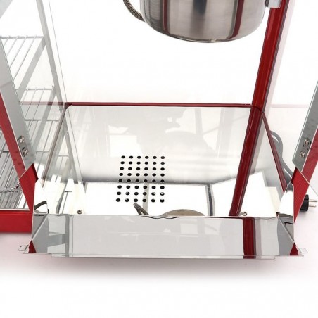 Comprar Máquina de palomitas 150gr con vitrina de calentamiento en Pepebar