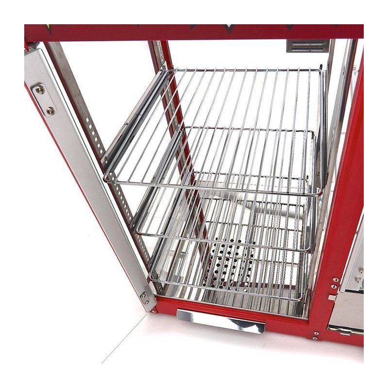 Comprar Máquina de palomitas 150gr con vitrina de calentamiento en Pepebar